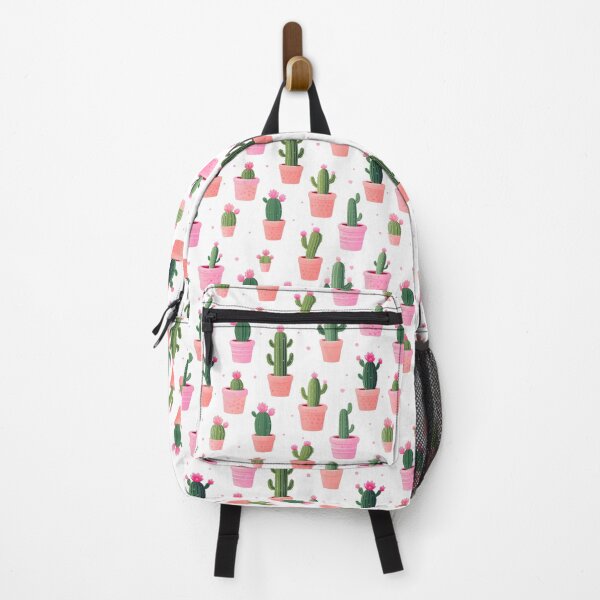 Item preview, Pink Cactus Print Pattern designed and sold by peachculture.