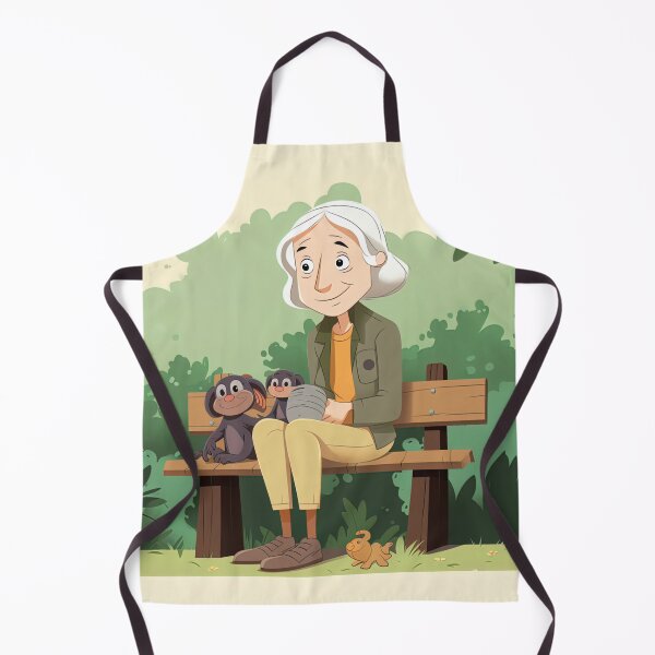 Item preview, Jane Goodall | cute style designed and sold by ComicsFactory.