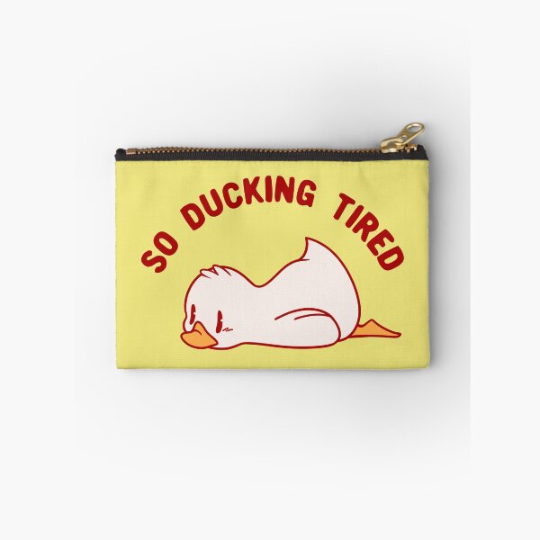 Item preview, So Ducking Tired Yellow by Tobe Fonseca designed and sold by Tobe Fonseca®.