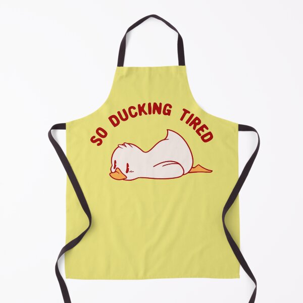Item preview, So Ducking Tired Yellow by Tobe Fonseca designed and sold by Tobe Fonseca®.