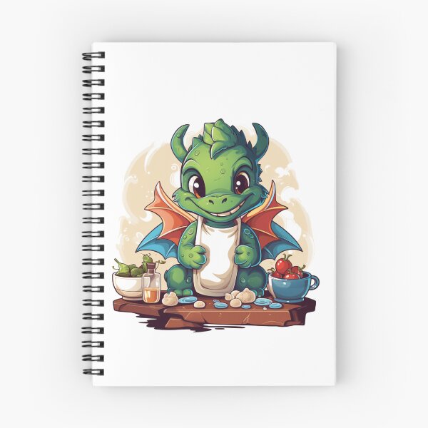 Item preview, Dragon Little Chef Cook Lover Dinosaur Nursery T-shirt 02 designed and sold by tjnextgen99.