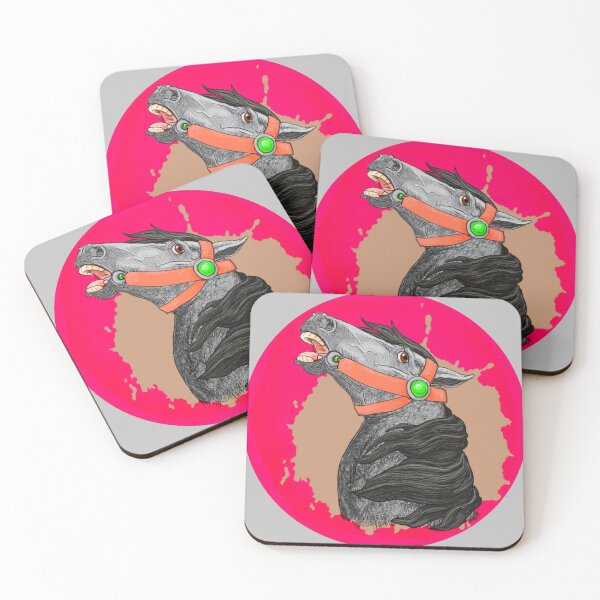 Item preview, Anguished Horse designed and sold by nevernotamanda.