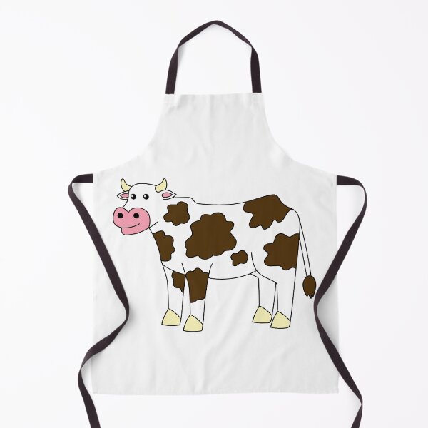 Item preview, Cute White-Brown Cow designed and sold by JefimijaT.