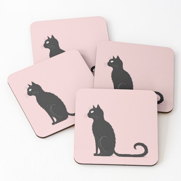 Item preview, Black Cat cartoon designed and sold by Catophile.