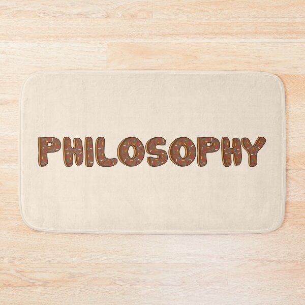 Item preview, Philosophy Word Shaped Like Chocolate Donuts  designed and sold by DonutsWords.