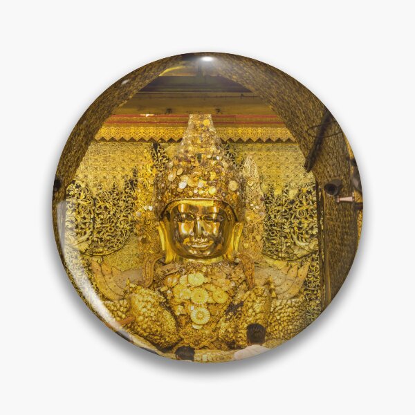 Item preview, golden Buddha in Mandalay, Myanmar designed and sold by reisefoto.