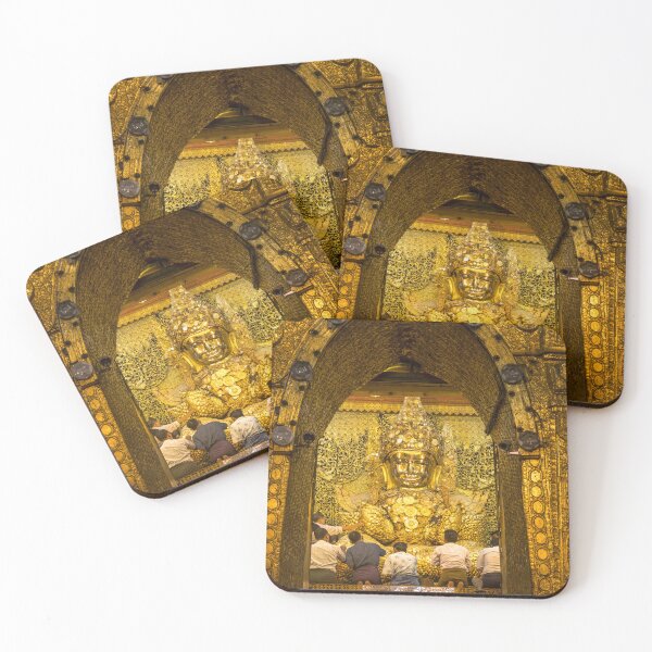 Item preview, golden Buddha in Mandalay, Myanmar designed and sold by reisefoto.