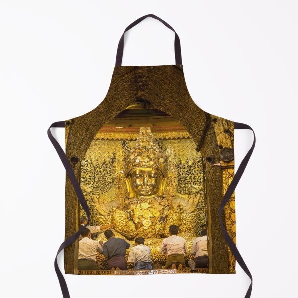 Item preview, golden Buddha in Mandalay, Myanmar designed and sold by reisefoto.