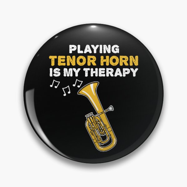 Item preview, Playing Tenor Horn Is My Therapy, Brass Musician designed and sold by doodlerob.