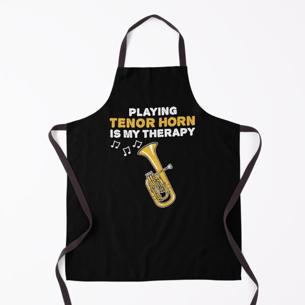 Item preview, Playing Tenor Horn Is My Therapy, Brass Musician designed and sold by doodlerob.