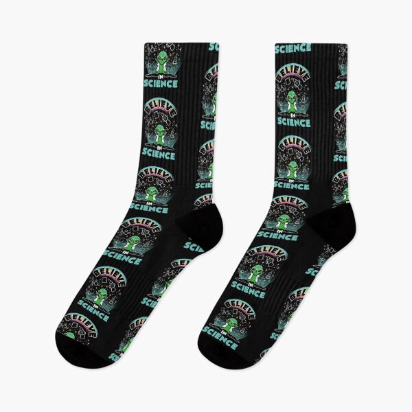 Item preview, Believe in Science Alien Black by Tobe Fonseca designed and sold by Tobe Fonseca®.