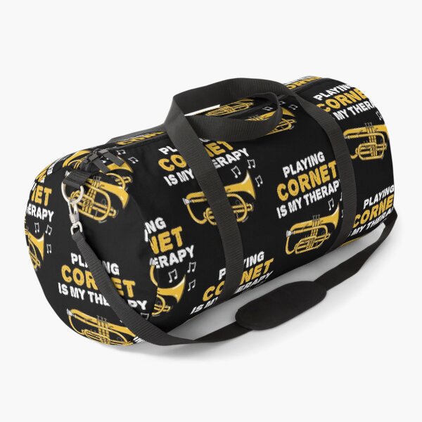 Item preview, Playing Cornet Is My Therapy, Brass Musician Funny designed and sold by doodlerob.