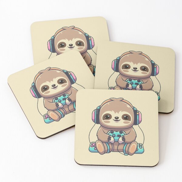 Item preview, Gamer Sloth Girl designed and sold by Laugh-Lines.