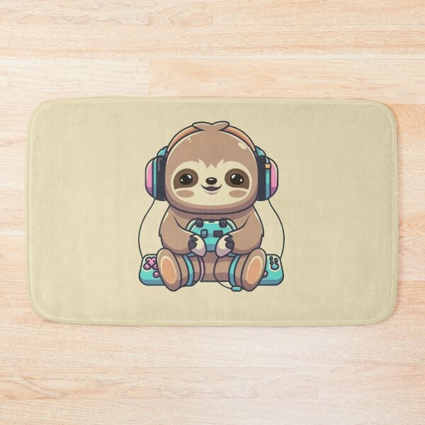 Item preview, Gamer Sloth Girl designed and sold by Laugh-Lines.