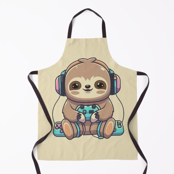 Item preview, Gamer Sloth Girl designed and sold by Laugh-Lines.