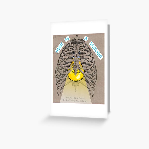Item preview, Heart as a Spotlight Print designed and sold by Lindsey Jennings.