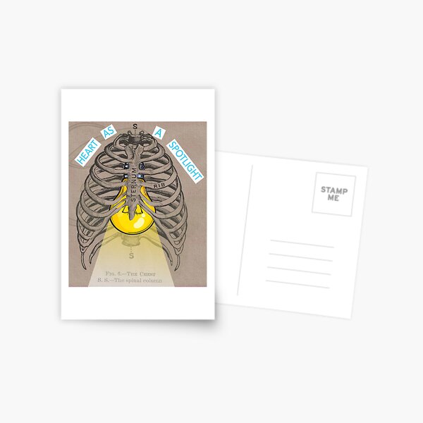 Item preview, Heart as a Spotlight Print designed and sold by Lindsey Jennings.