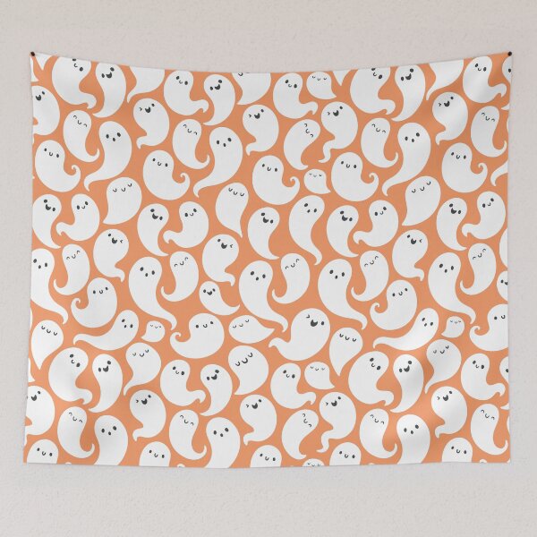 Item preview, Cute Ghosts Pattern designed and sold by Eliza Fortney.