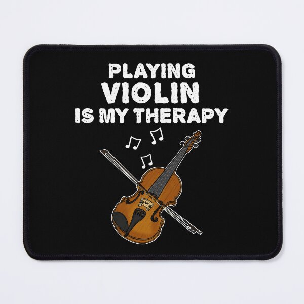 Item preview, Playing Violin Is My Therapy, Violinist Musician Funny designed and sold by doodlerob.