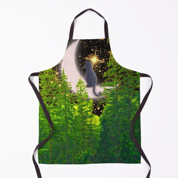 Item preview, Cat on the Nature's Moon designed and sold by OutdoorArtistry.