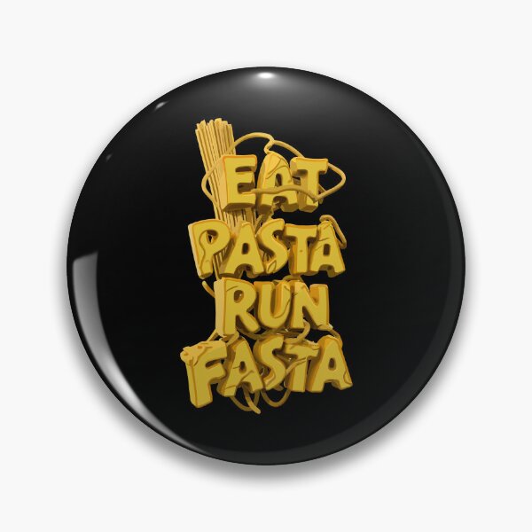 Item preview, Eat Pasta Run Fasta designed and sold by VisualElegant.