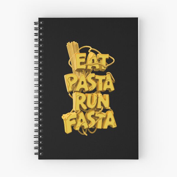 Item preview, Eat Pasta Run Fasta designed and sold by VisualElegant.