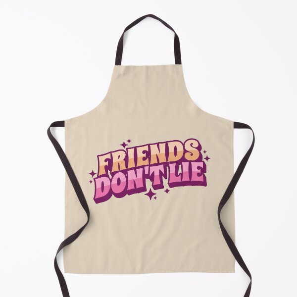 Item preview, "Friends Don't Lie" Eleven Stranger Things Vintage Retro Quote Typography designed and sold by lunaticbear.