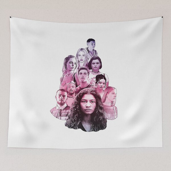 Item preview, euphoria collage shirt designed and sold by naiverider.