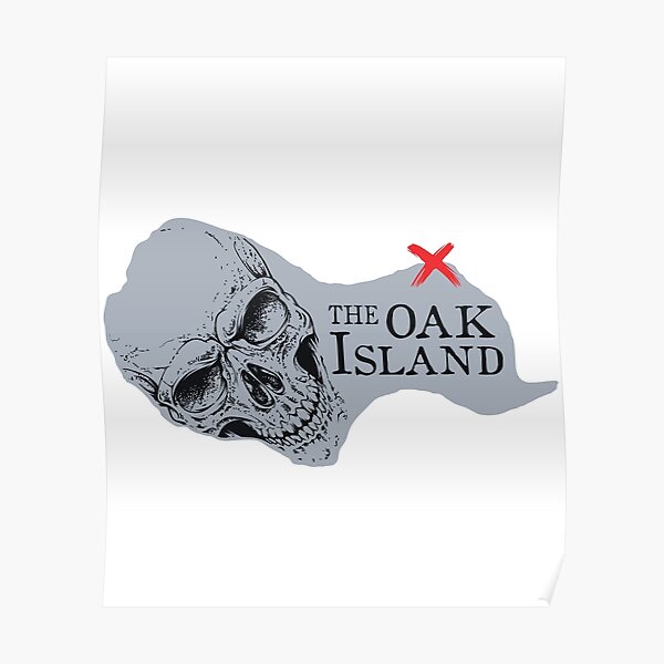 Oak Island Shirt Poster
