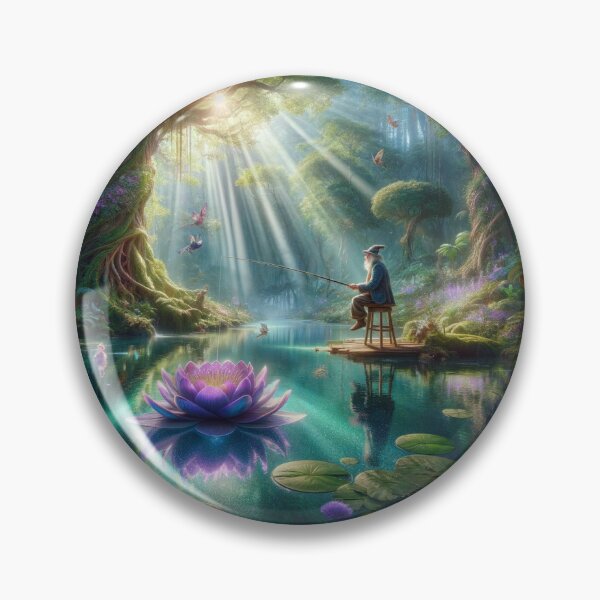 Artikelvorschau, Whimsical Waters: Ein märchenhaftes Angelabenteuer entworfen und verkauft von Anechkau.