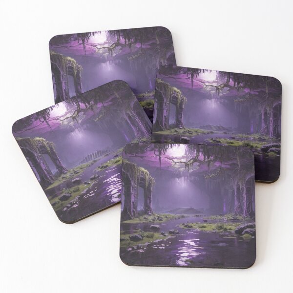 Item preview, Verdant Catacombs - Fantasy Land Series | Reimagined Artwork designed and sold by Epic Upgrades.