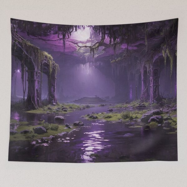 Item preview, Verdant Catacombs - Fantasy Land Series | Reimagined Artwork designed and sold by Epic Upgrades.