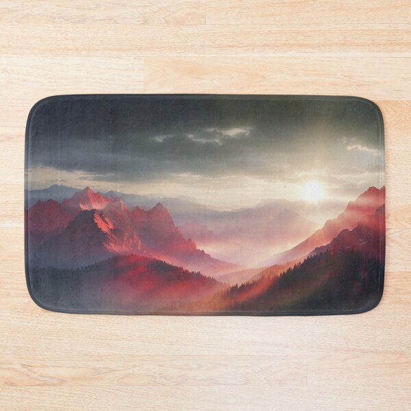 Item preview, Wooded Foothills - Fantasy Land Series | Reimagined Artwork designed and sold by Epic Upgrades.