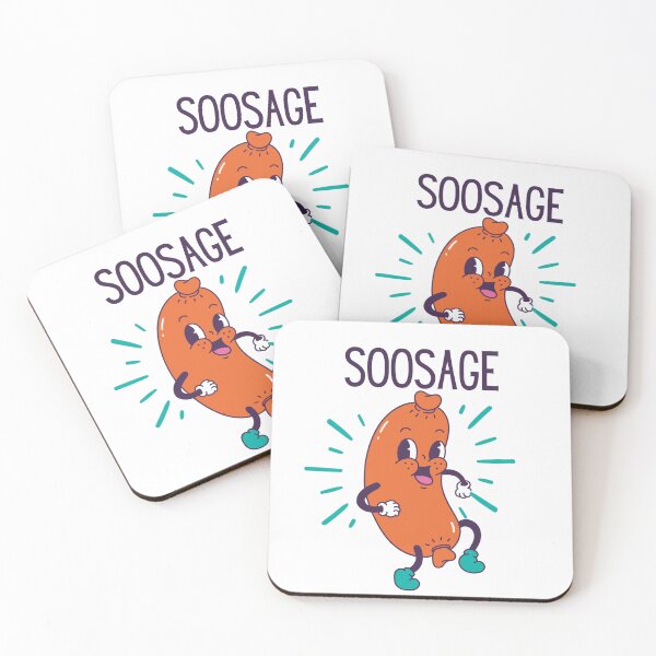 Item preview, Sausage Sooage designed and sold by pinkypingu.