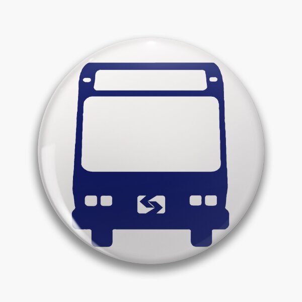 Item preview, Philly Bus Stop Sign (White) designed and sold by BradyRainMedia.