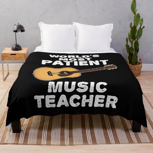 Item preview, World's Most Patient Music Teacher, Guitarist Funny designed and sold by doodlerob.