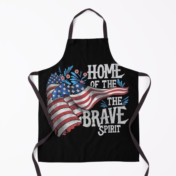 Item preview, Home of the Brave American Spirit designed and sold by Thompika.