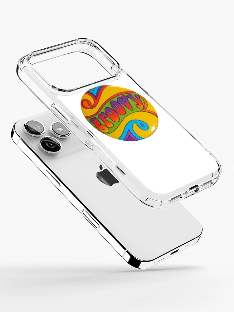 Thumbnail 2 of 5, iPhone Case, Groovy designed and sold by Rosedumpling.