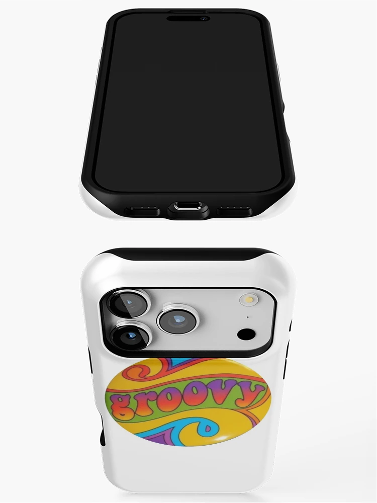 Thumbnail 3 of 4, iPhone Case, Groovy designed and sold by Rosedumpling.