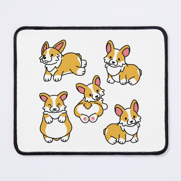 Item preview, Cute Corgi Dogs designed and sold by Maria Garcia.