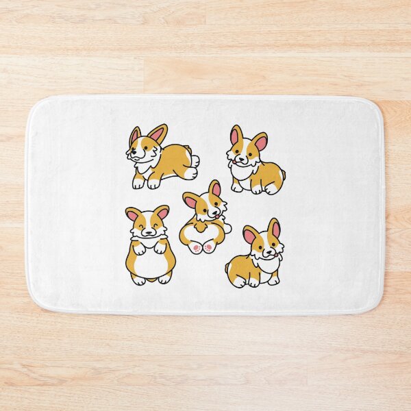 Item preview, Cute Corgi Dogs designed and sold by Maria Garcia.