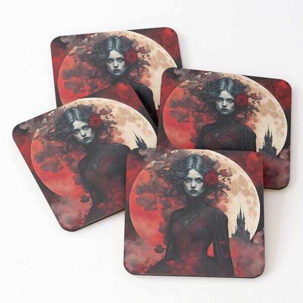 Item preview, Vampire girl designed and sold by GothicRubette.