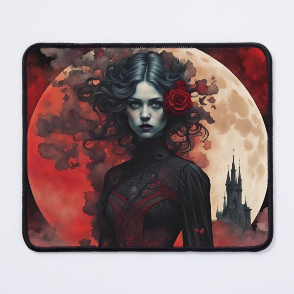 Item preview, Vampire girl designed and sold by GothicRubette.