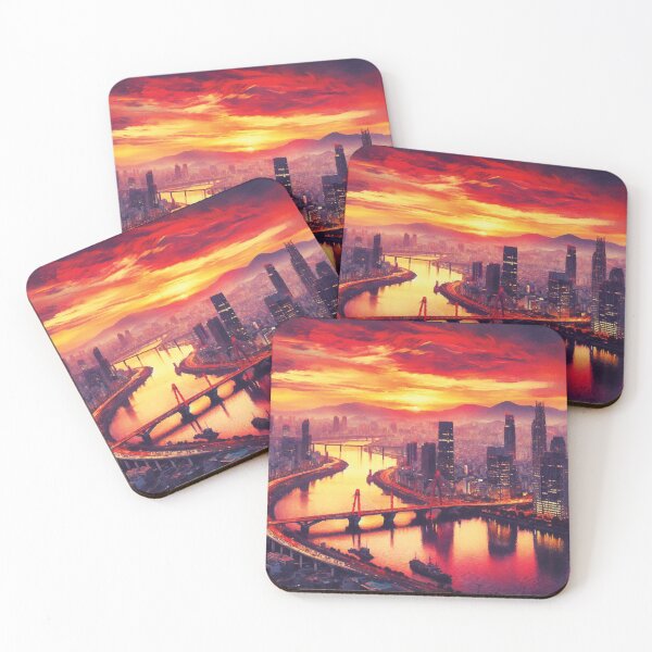 Item preview, Seoul at Sunset designed and sold by badguyduh.