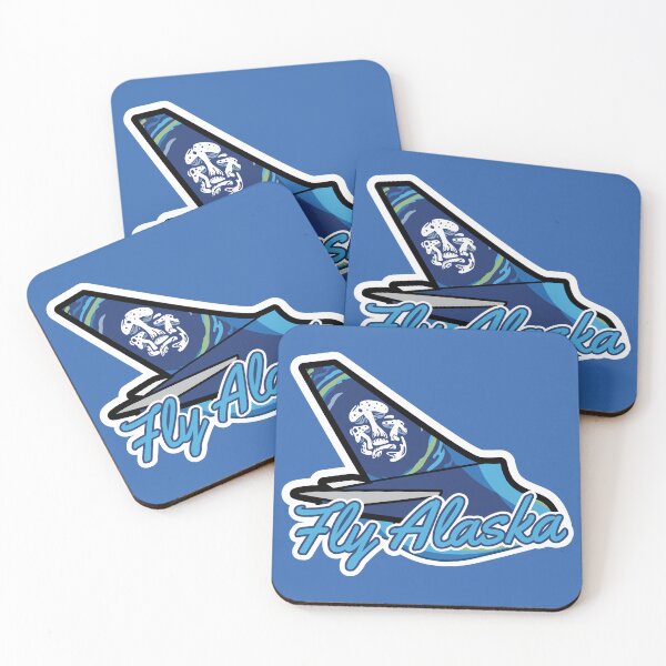 Item preview, Alaska Airline Pilot on Mushrooms | Fly Alaska  designed and sold by PilotDecals.