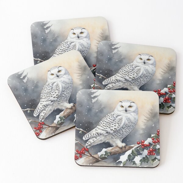 Item preview, Snowy Owl designed and sold by RailtonArt.