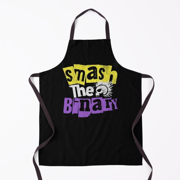 Item preview, Smash The Binary Nonbinary Gender Queer Punk designed and sold by ontrendshirts.