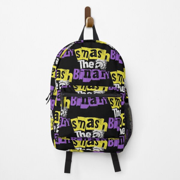Item preview, Smash The Binary Nonbinary Gender Queer Punk designed and sold by ontrendshirts.