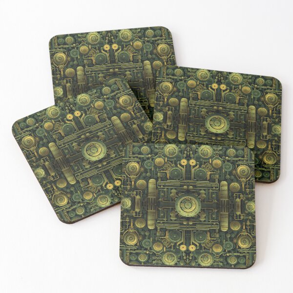 Item preview, Dieselpunk circuit design  designed and sold by NuttyCottage.