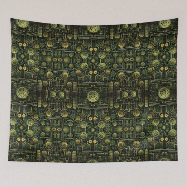 Item preview, Dieselpunk circuit design  designed and sold by NuttyCottage.